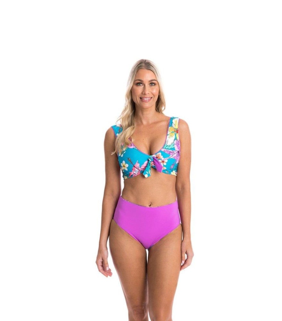 Women TOGS Swimwear | Aloha Tie Bikini Set