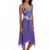 Women TOGS Swimwear | Purple Frill Mesh Skirt