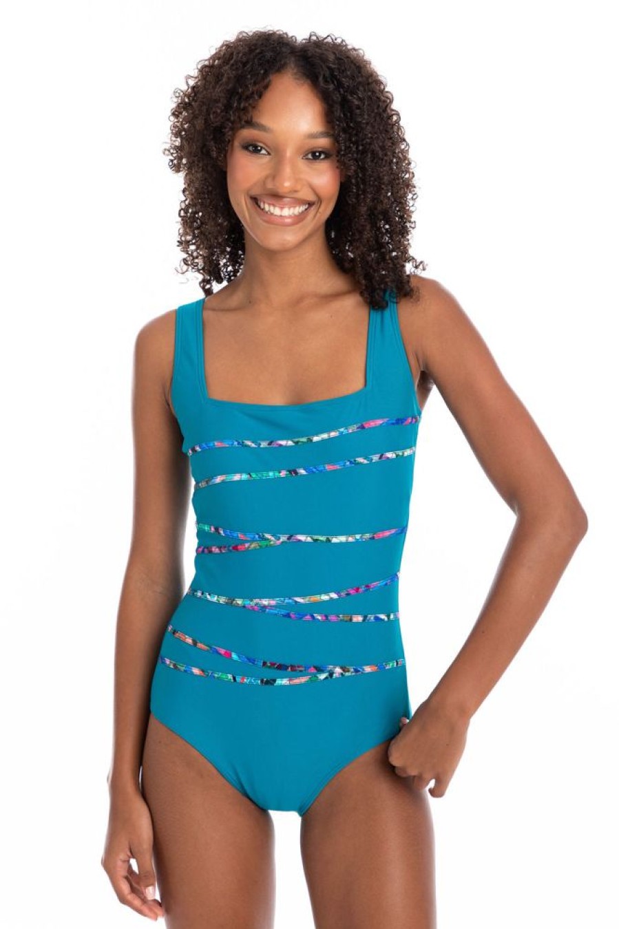 Women TOGS Swimwear | Ravenna Square Binding