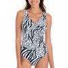 Women TOGS Swimwear | Mara Surplice One Piece Swimsuit