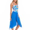 Women TOGS Swimwear | Cornflower Frill Mesh Skirt