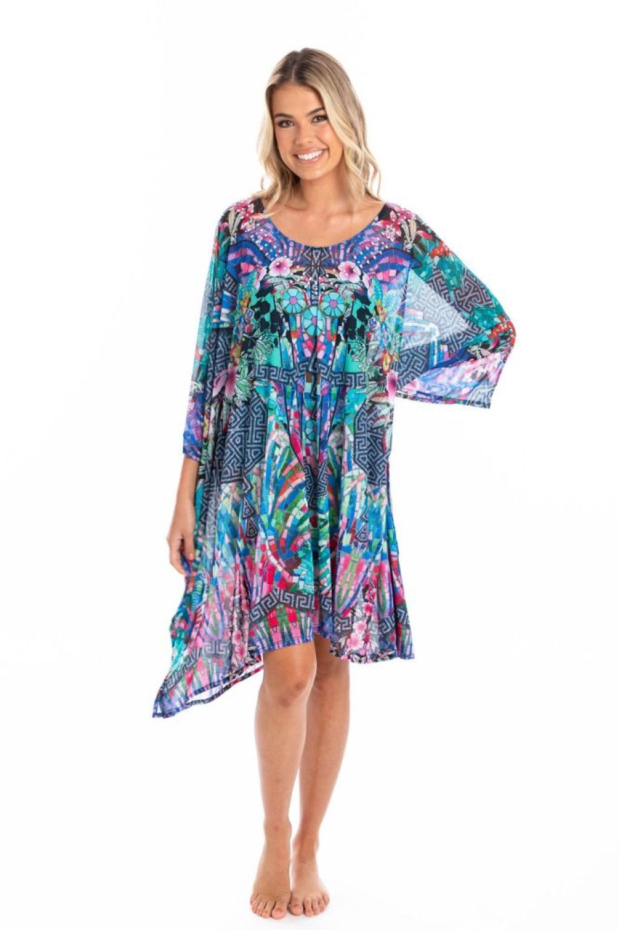 Women TOGS Swimwear | Verona Mesh Kaftan