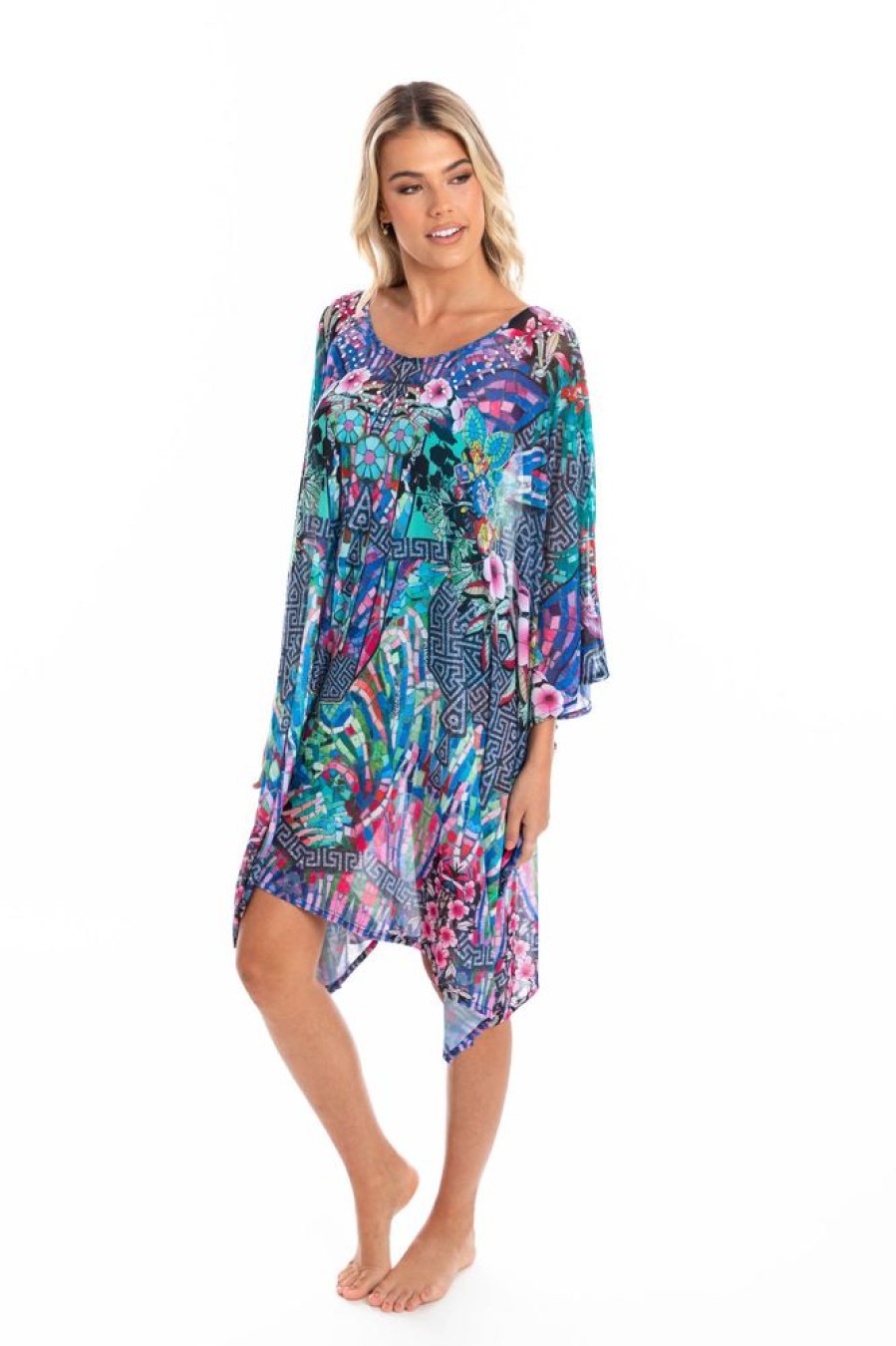 Women TOGS Swimwear | Verona Mesh Kaftan