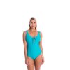 Women TOGS Swimwear | Jungle Green Eyelet