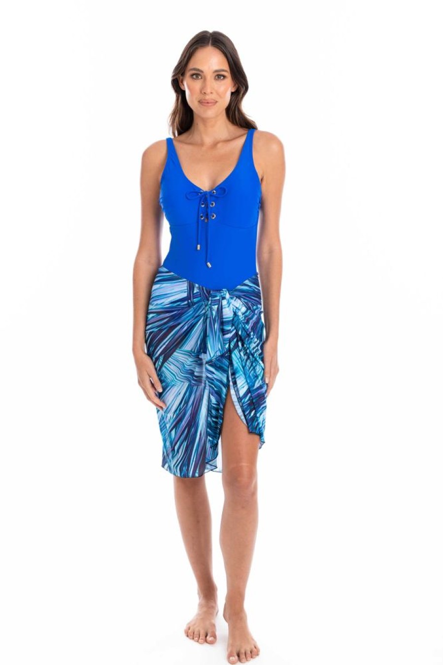 Women TOGS Swimwear | Delray Mesh Sarong Pareo