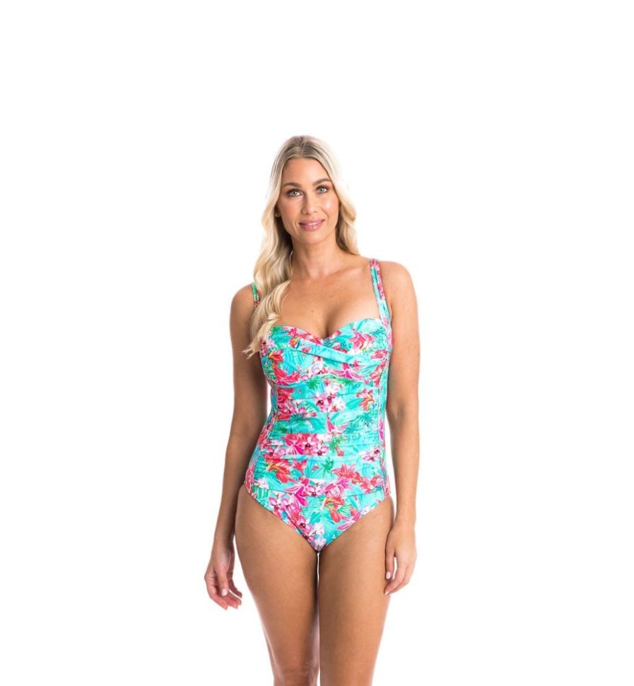 Women TOGS Swimwear | Laguna Tank Ruched